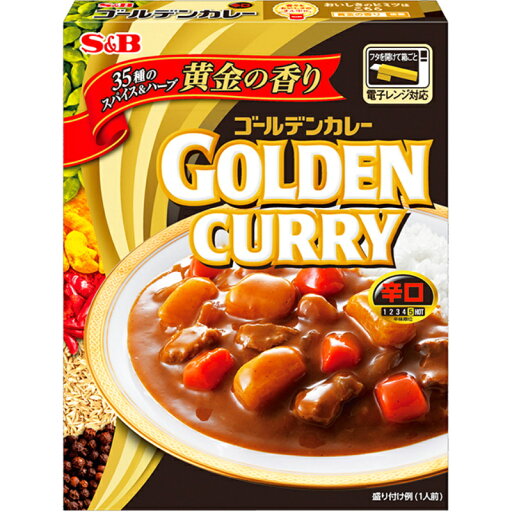 S&B エスビー ゴールデンカレーレトルト 辛口 200g×30個 S&B エスビー ゴールデンカレーレトルト 辛口 200g×30個