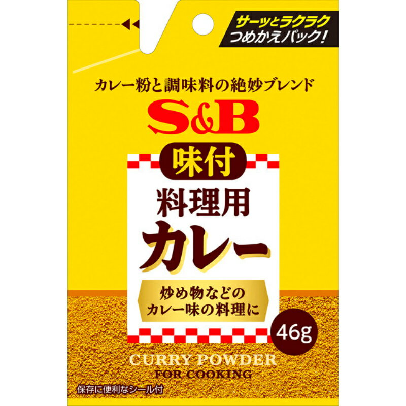 S&B エスビー 味付料理用カレー 袋 46g×10個