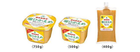 タケヤ みそ 塩ひかえめ 500g