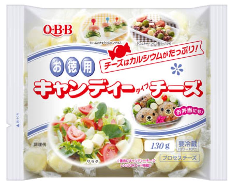 【冷蔵】QBB お徳用 キャンディーチーズ 120g