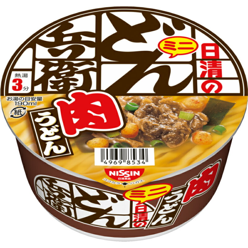 日清 どん兵衛 肉うどん ミニ 41g 12個