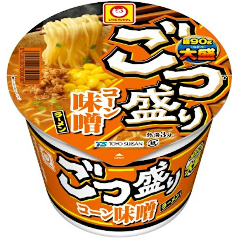 東洋水産 マルちゃん ごつ盛りコーン味噌ラーメンC 138g×12個 【KKコード5157795】