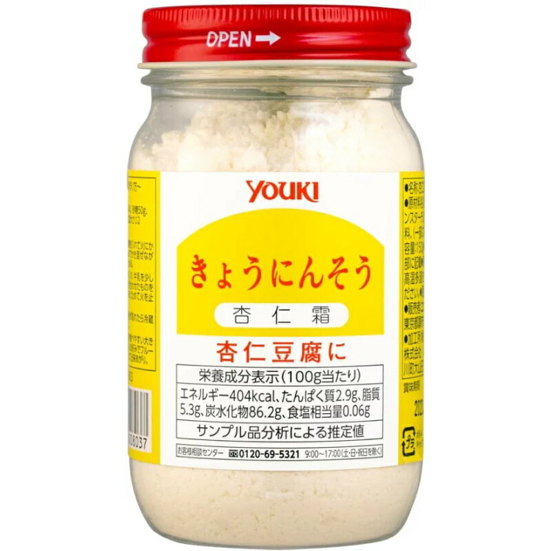 YOUKI ユウキ 杏仁霜 150g 12個 キョウニンソウ