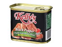 K&K Kelly’s ランチョンミート ブラックペッパー 340g×12個