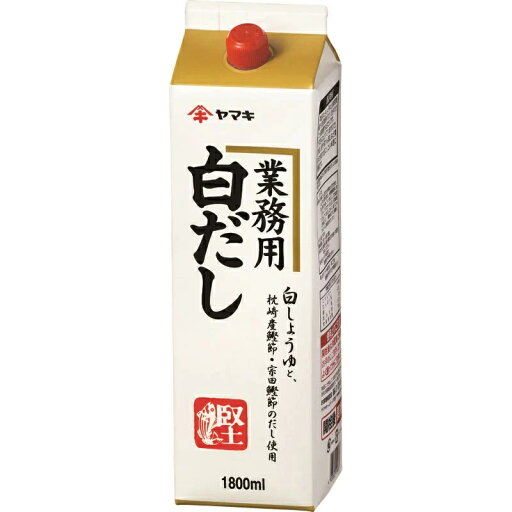 ヤマキ R白だし 1.8L紙パック×6本 ヤマキ R白だし 1.8L紙パック×6本