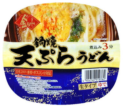 徳島製粉 金ちゃん 鍋焼天ぷらうどん 217g×24個