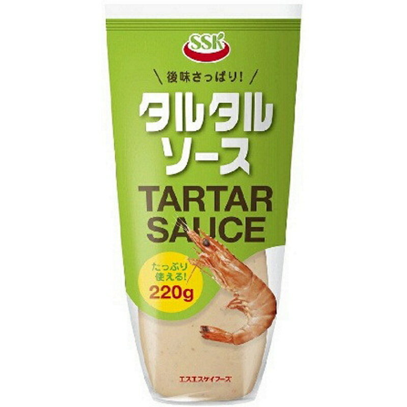 エスエスケイフーズ SSK タルタルソース 220g×24個 【KKコード2307378】
