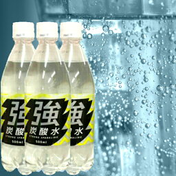 友桝 強炭酸水 500ml 24本