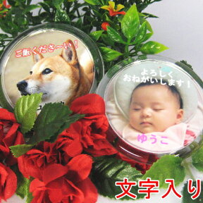 写真入り マグネット【大 メッセージ 名入れ可】赤ちゃん キッズ 子供 犬猫ペット 写真 オーダーメイド制作 敬老の日 母の日 父の日 母 父 誕生日 メモリアル 記念品