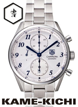 タグ・ホイヤー　カレラ ヘリテージ クロノグラフ　Ref.CAS2111.BA0730　新品　シルバー　（TAG HEUER　Carrera Helitage Chronograph）【楽ギフ_包装】