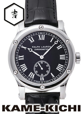 ラルフ・ローレン　スポーティング クラシック クロノメーター　Ref.RLR0220706　新品　ブラック　（RALPH LAUREN　Sporting Classic Chronometer）【楽ギフ_包装】