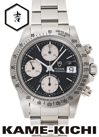 目立って上昇、チューダークロノタイム79180黒文字盤