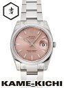 ロレックス オイスター パーペチュアル デイト Ref.115200 新品 ピンク (ROLEX Oyster Perpetual Date)【楽ギフ_包装】
