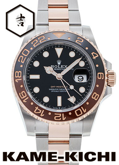 GMTマスター 腕時計（メンズ） ロレックス　GMTマスターII　Ref.126711CHNR　新品　ブラック　（ROLEX　GMT MasterII）【楽ギフ_包装】