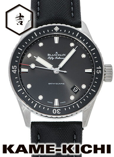 ブランパン ブランパン　フィフティ ファゾムス バチスカーフ　Ref.5000-1110-B52A　新品　グレー　（BLANCPAIN　Fifty Fathoms Bathyscaphe）【楽ギフ_包装】