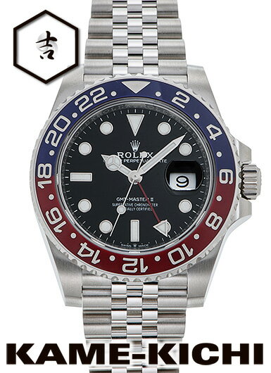 GMTマスター 腕時計（メンズ） ロレックス　GMTマスターII　Ref.126710BLRO　新品　ブラック　（ROLEX　GMT MasterII）