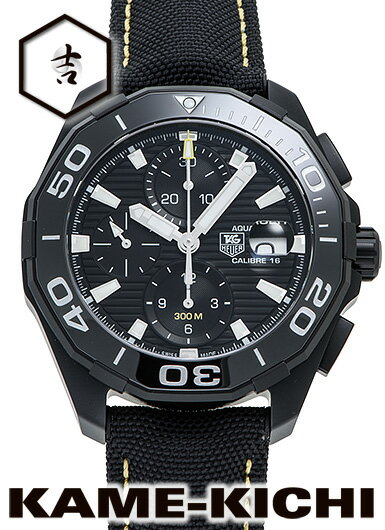 タグ ホイヤー アクアレーサー クロノグラフ ブラック ファントム Ref.CAY218A.FC6361 新品 ブラック （TAG HEUER Aquaracer Chronograph Black Fanthon）【楽ギフ_包装】