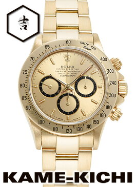 【中古】ロレックス　3年保証　デイトナ　Ref.16528　シャンパン　（ROLEX　Daytona）【楽ギフ_包装】