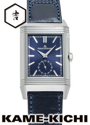 ジャガールクルト ジャガー・ルクルト　レベルソ トリビュート デュオ　Ref.Q3988482　新品　ブルー/シルバー　（JAEGER-LECOULTRE　Reverso Tribute Duo）【楽ギフ_包装】