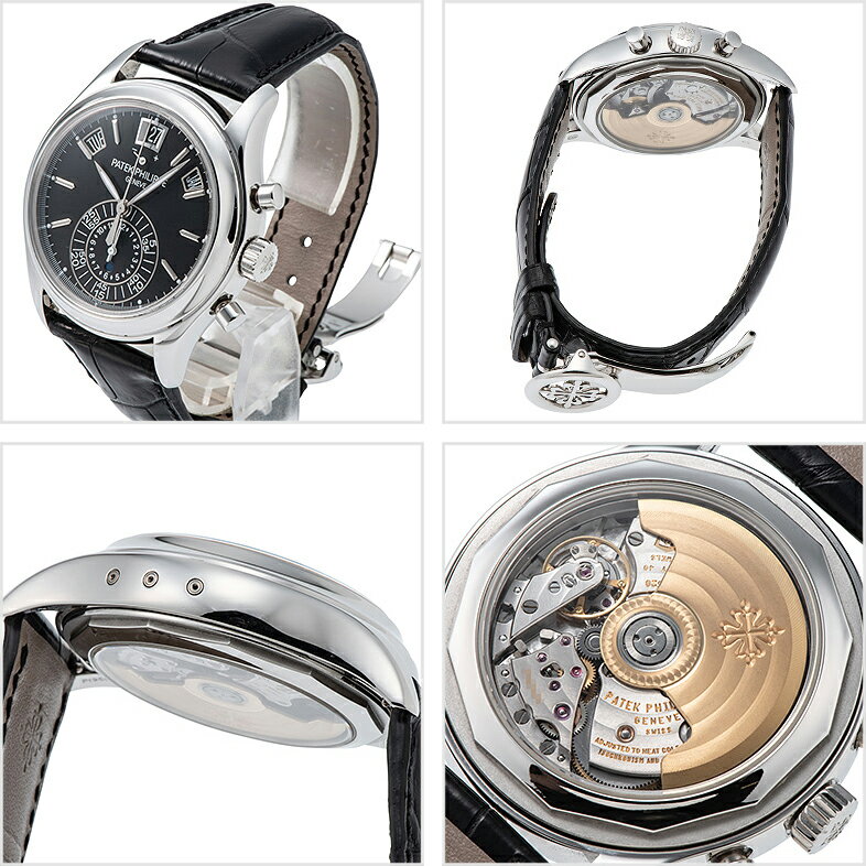 【中古】パテックフィリップ　年次デイト表示 クロノグラフ　Ref.5960P-016　グレー　（PATEK PHILIPPE　Annual Calendar Chronograph）【楽ギフ_包装】