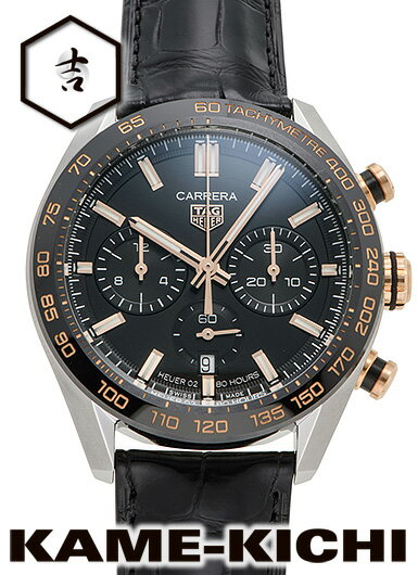 タグ・ホイヤー　カレラ スポーツ クロノグラフ キャリバー ホイヤー02　Ref.CBN2A5A.FC6481　新品　ブラック　（TAG HEUER　Carrera Sports Chronograph Calibre HEUER02）【楽ギフ_包装】