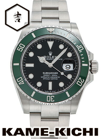 サブマリーナ 腕時計 ロレックス（メンズ） ロレックス　サブマリーナ デイト　Ref.126610LV　新品　ブラック　（ROLEX　Submariner Date）【楽ギフ_包装】