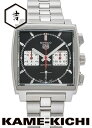 タグ・ホイヤー　モナコ キャリバー ホイヤー02　Ref.CBL2113.BA0644　新品　ブラック/シルバー　（TAG HEUER　Monaco Caliber HEUER02）【楽ギフ_包装】