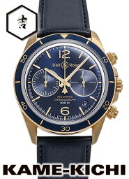 ベルandロス ベル＆ロス　BRV2-94 アエロナバル ブロンズ　Ref.BRV294-BLU-BR/SCA　新品　ブルー　（Bell&Ross　BRV2-94 Aeronavale Bronz）【楽ギフ_包装】