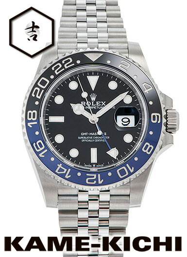 GMTマスター 腕時計（メンズ） ロレックス　GMTマスターII　Ref.126710BLNR　新品　ブラック　（ROLEX　GMT MasterII）【楽ギフ_包装】