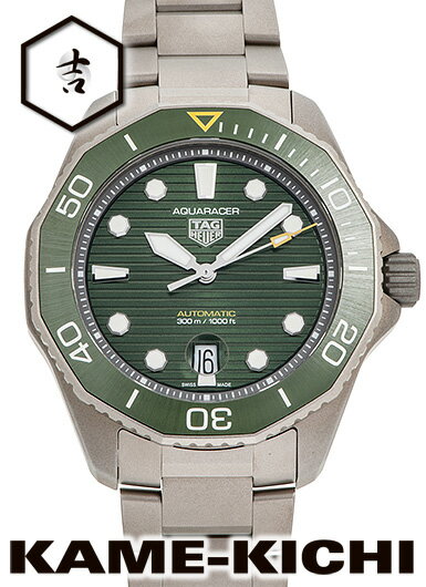 タグ・ホイヤー　アクアレーサー プロフェッショナル 300　Ref.WBP208B.BF0631　新品　グリーン　（TAG HEUER　Aquaracer Professional 300）