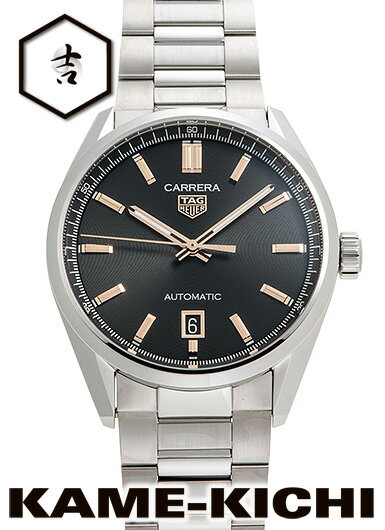 タグホイヤー カレラ 腕時計（メンズ） タグ・ホイヤー　カレラ デイト　Ref.WBN2113.BA0639　新品　ブラック　（TAG HEUER　Carrera Date）【楽ギフ_包装】