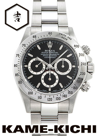 【中古】ロレックス　3年保証　デイトナ　Ref.16520　ブラック　（ROLEX　Daytona）