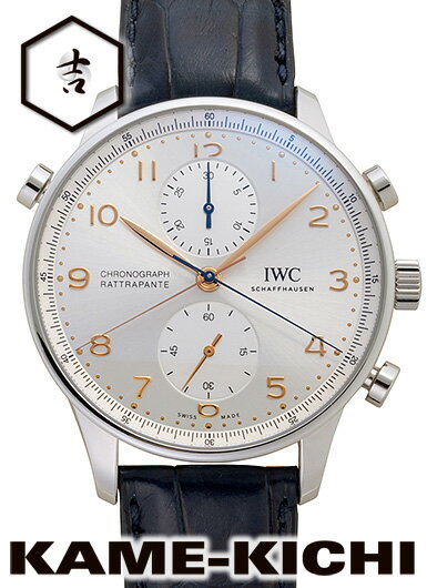 ポルトギーゼ IWC　ポルトギーゼ クロノグラフ ラトラパンテ パドラオン・ドス・デスコブリメントス　Ref.IW371219　新品　シルバー　（IWC　Portuguese Chronograph Rattrapante Padrao dos Descobrimentos）【楽ギフ_包装】