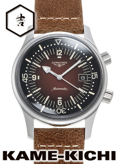 󥸥󡡥쥸ɥС ǥȡRef.L3.774.4.60.2ʡ֥饦󡡡LONGINESLegend Diver Dateˡڳڥ_