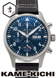 パイロットウォッチ IWC　パイロットウォッチ クロノグラフ　Ref.IW378003　新品　ブルー　（IWC　Pilot's Watch Chronograph）【楽ギフ_包装】