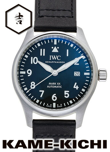 IWC パイロットウォッチ 腕時計（メンズ） IWC　パイロットウォッチ マークXX　Ref.IW328201　新品　ブラック　（IWC　Mark XX）