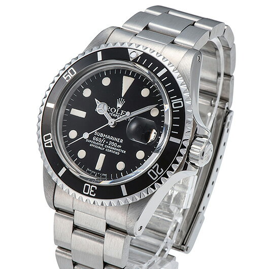 【中古】ロレックス　3年保証　サブマリーナ デイト　Ref.1680　ブラック　（ROLEX　Submariner Date）