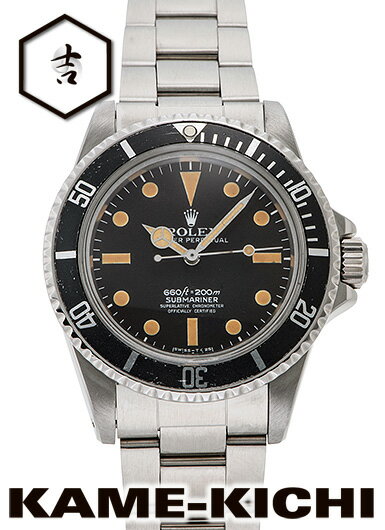 【中古】ロレックス　3年保証　サブマリーナ　Ref.5512　ブラック　（ROLEX　Submariner）【楽ギフ_包装】