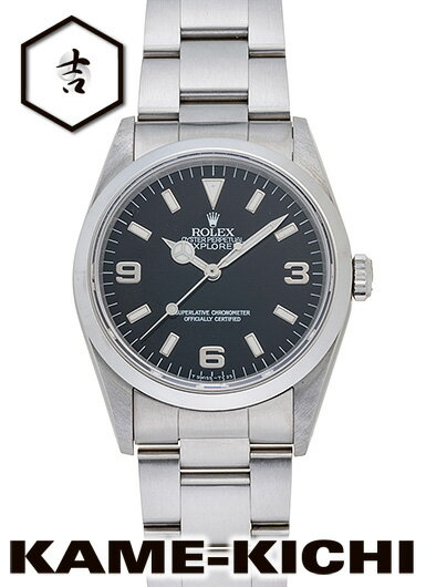 【中古】ロレックス　3年保証　エクスプローラーI　Ref.14270　ブラック　（ROLEX　ExplorerI）