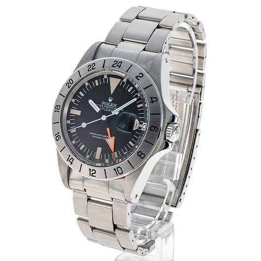 【中古】ロレックス　3年保証　エクスプローラーII　Ref.1655　ブラック　（ROLEX　ExplorerII）