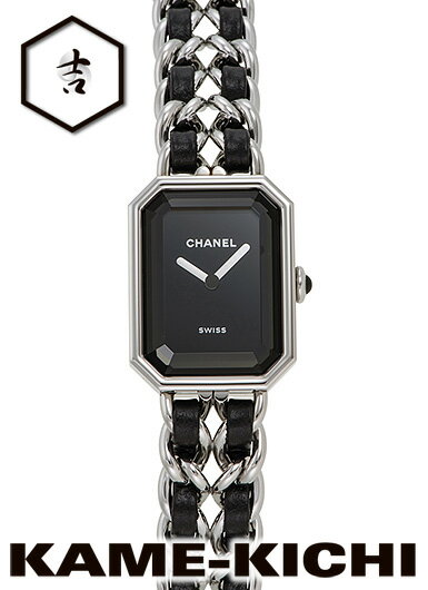 シャネル 腕時計（レディース） シャネル　プルミエール アイコニック チェーン　Ref.H7022　新品　ブラック　（CHANEL　Premiere Iconic Chain）