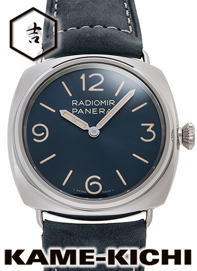 ラジオミール 腕時計（メンズ） パネライ　ラジオミール オフィチーネ　Ref.PAM01383　新品　ブルー　（PANERAI　Radiomir Officine）