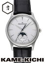 ジャガールクルト ジャガー・ルクルト　マスターウルトラスリム ムーンフェイズ　Ref.Q1368430　新品　シルバー　（JAEGER-LECOULTRE　Master Ultraslim Moonphase）【楽ギフ_包装】