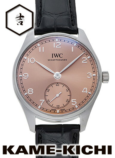 IWC ポルトギーゼ 腕時計（メンズ） IWC　ポルトギーゼ オートマティック 40　Ref.IW358313　新品　ピンク　（IWC　Portuguese Automatic 40）【楽ギフ_包装】