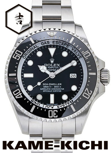 【中古】ロレックス　3年保証　シードゥエラー ディープシー　Ref.116660　ブラック　（ROLEX　Sea-Dweller Deep Sea）