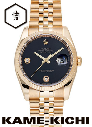 【中古】ロレックス　3年保証　デイトジャスト　Ref.116238　ブラック　（ROLEX　Datejust）【楽ギフ_包装】