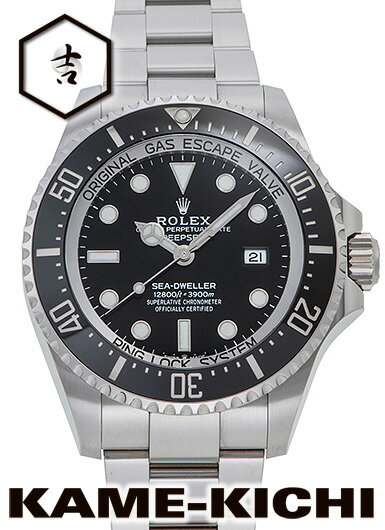 【中古】ロレックス　3年保証　シードゥエラー ディープシー　Ref.126660　ブラック　（ROLEX　Sea-Dweller Deep Sea）【楽ギフ_包装】