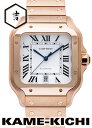 サントス カルティエ　サントス ドゥ カルティエ ウォッチ LM　Ref.WGSA0018　新品　シルバー　（CARTIER　Santos De Cartier Watch LM）【楽ギフ_包装】