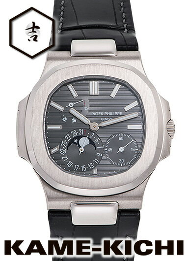 【中古】パテックフィリップ　ノーチラス プチコンプリケーション　Ref.5712G-001　グレー　（PATEK PHILIPPE　Nautilus Petit Complication）【楽ギフ_包装】