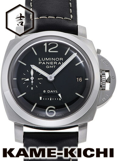 【中古】パネライ　ルミノール1950 8デイズ GMT　Ref.PAM00233　ブラック　（PANERAI　Luminor1950 8Days GMT）【楽ギフ_包装】